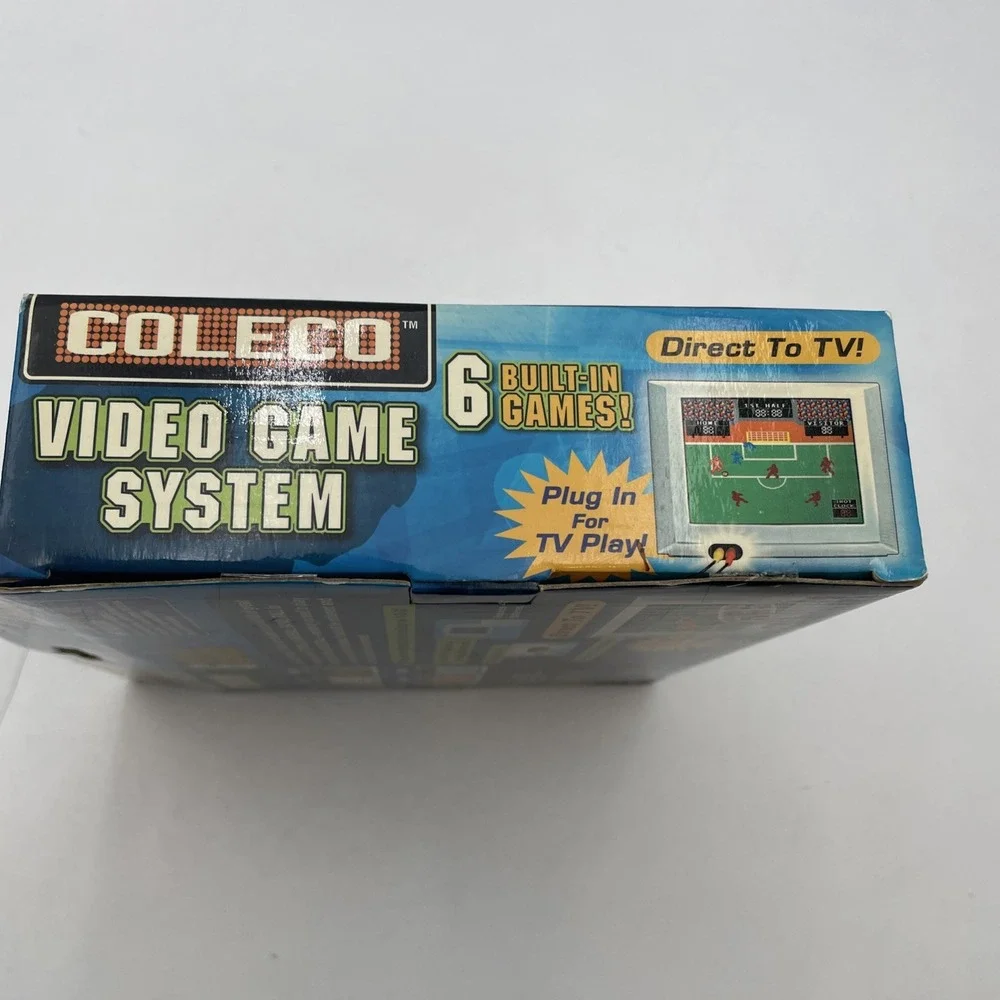 Coleco‎ Video Game System 6 Built-in Games Plug & Play Techno Source 2005 - NEW